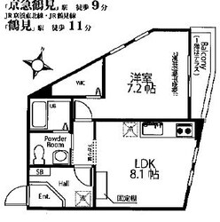 ハーミットクラブハウストゥギャザークレインの物件間取画像